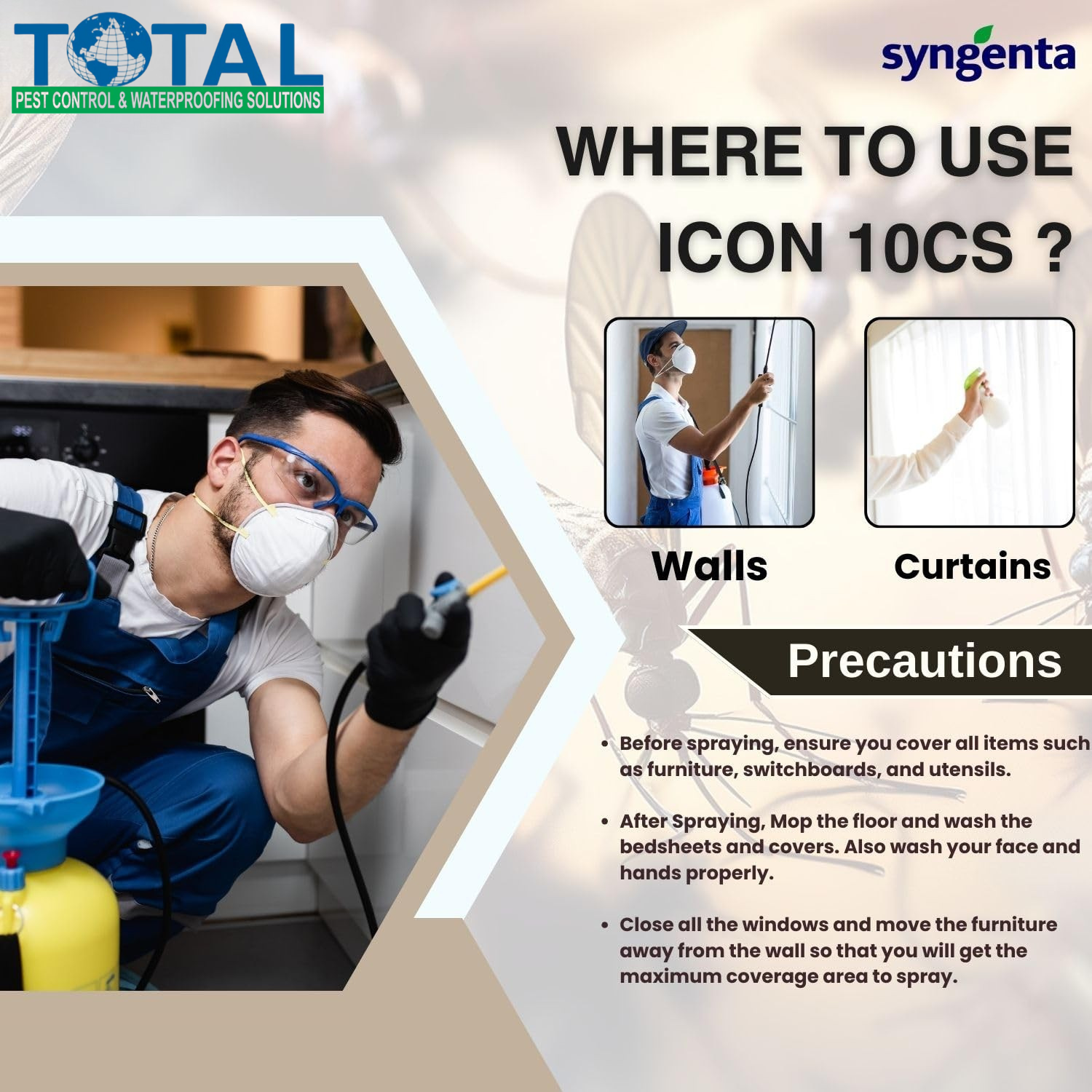 Syngenta Icon 10CS - Mosquito Killer