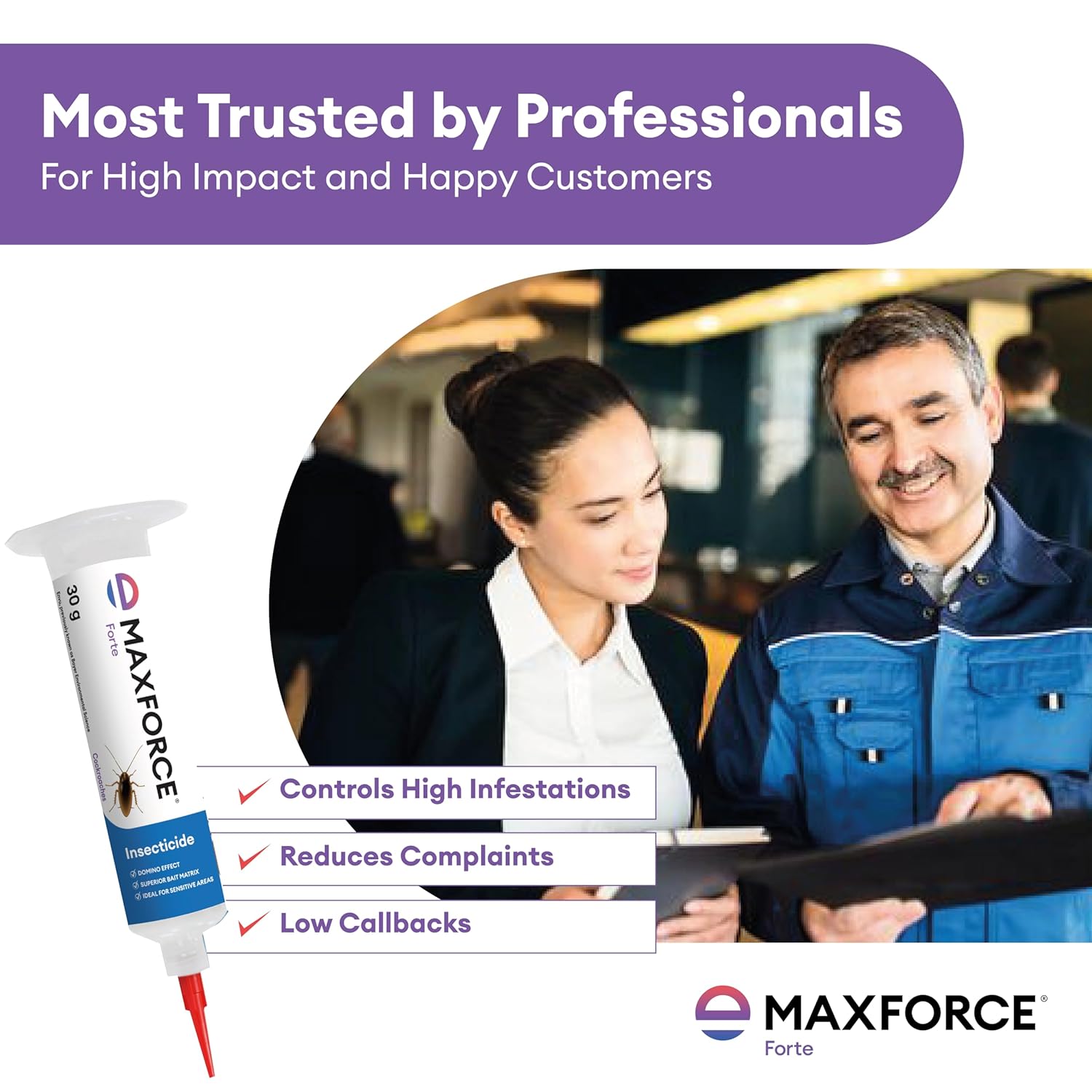 Maxforce Forte 30gm Cockroach Gel